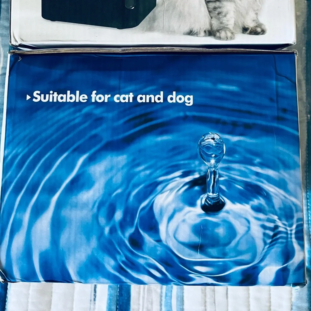 Automatic Circulating Water Dispenser Electric Cats Dogs Drinking Fountain